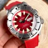 Nucleo-Monster-Homage-Quadrante-Rosso-Cinturino-Gomma-Rosso