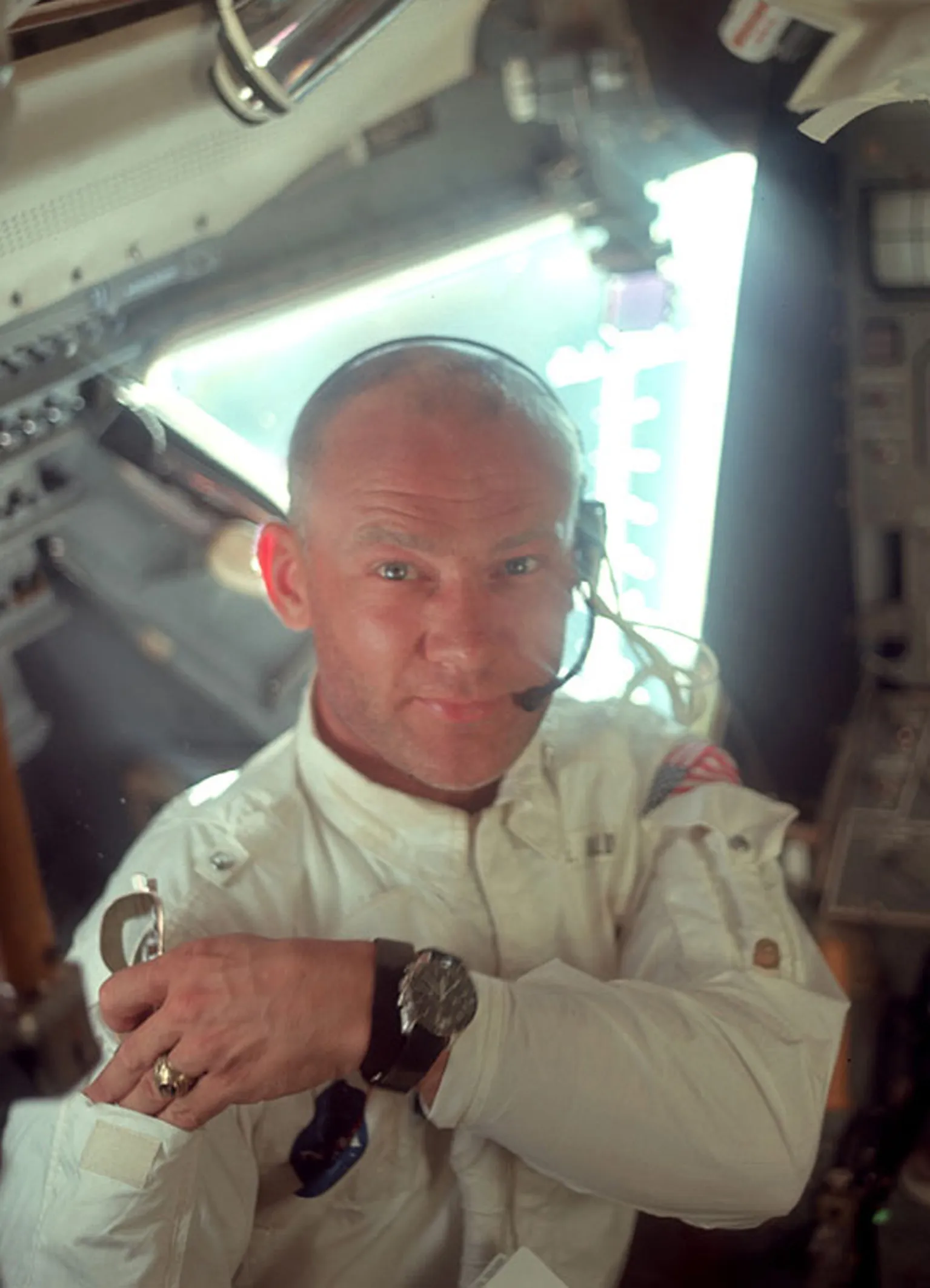 La vera storia-dell'Omega-Speedmaster- Moonwatch-Buzz Aldrin-e-il-cronografo