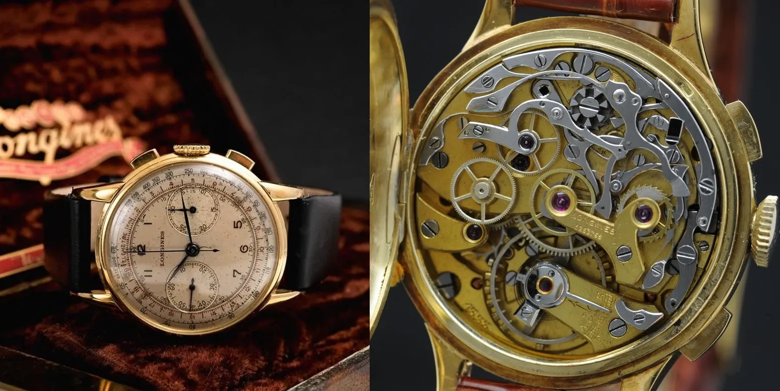Cronografo da polso: la vera storia Cronografo-da-polso-Longines-Cronograph-13.33Z-con-Flyback-anno-1929